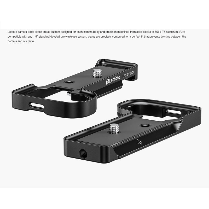 Leofoto L-Plate for Sony ZV-E10 II (Black)