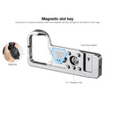 Leofoto L-Plate for Sony ZV-E10 II (Silver)