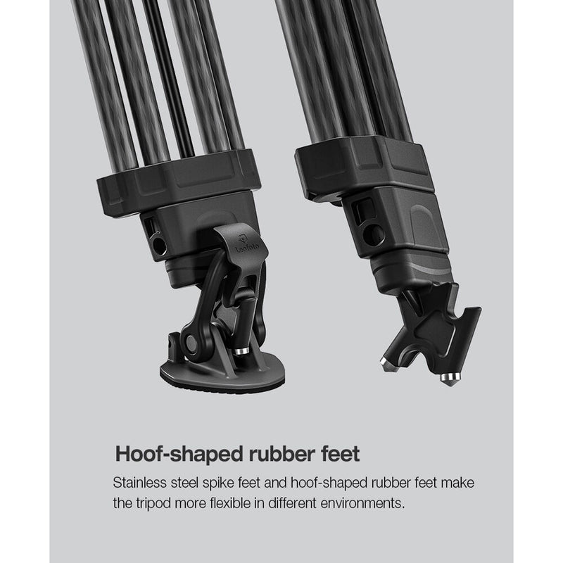 Leofoto LVF-163C Carbon Fiber Video Tripod