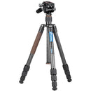 Leofoto LX-224CT Carbon Fiber Travel Tripod