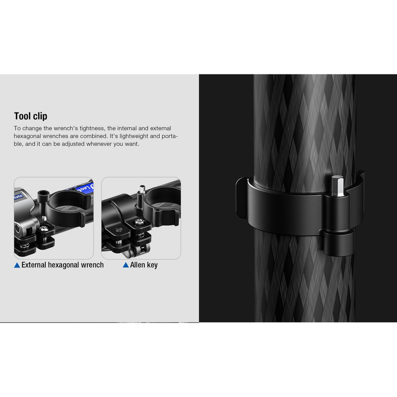 Leofoto MPC-326C 6-Section Carbon Fiber Monopod