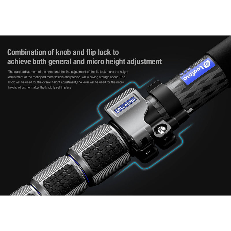 Leofoto MPC-326C 6-Section Carbon Fiber Monopod