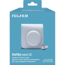 FUJIFILM Camera Case for INSTAX MINI 12 (Clay White)