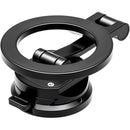 Leofoto Magnetic Car Phone Mount (Silver)