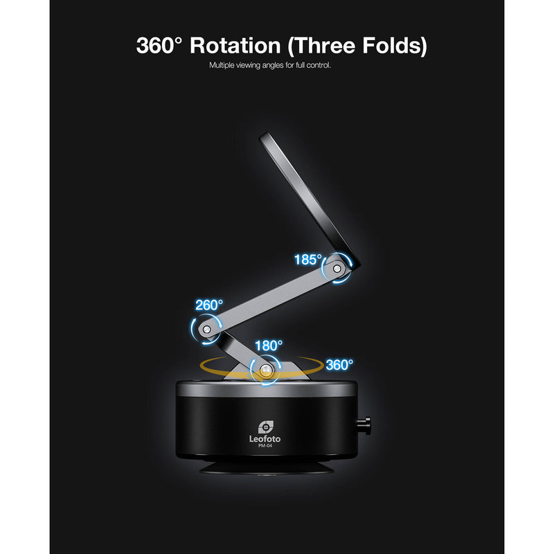 Leofoto Magnetic Phone Mount with Electric Suction Cup