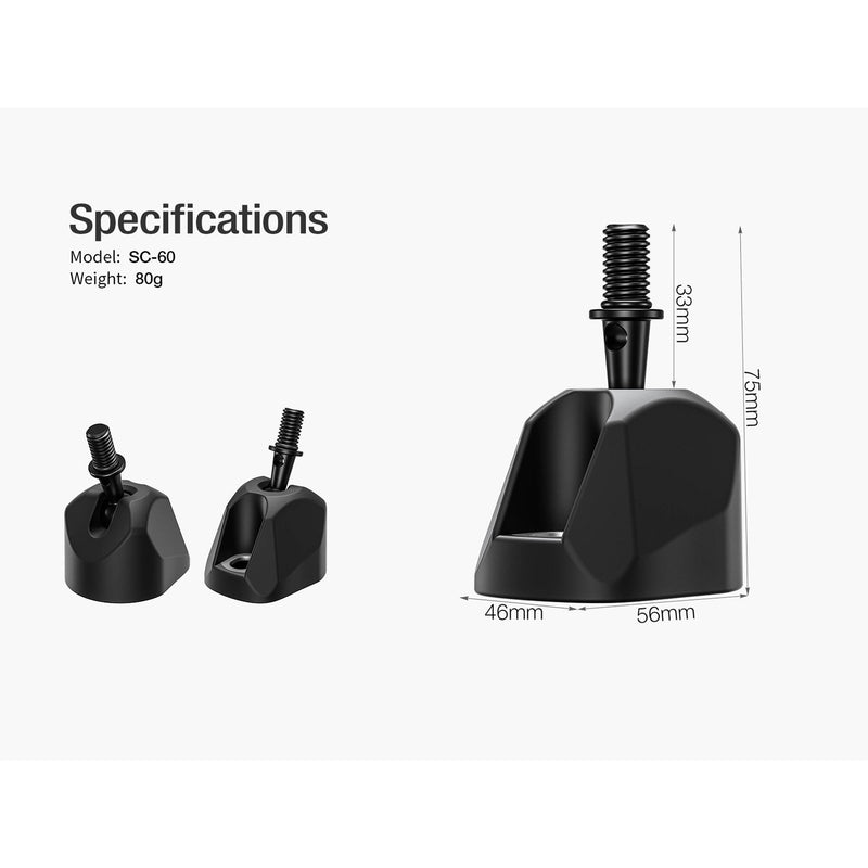 Leofoto Rubber Horseshoe-Shaped Feet (3-Pack)