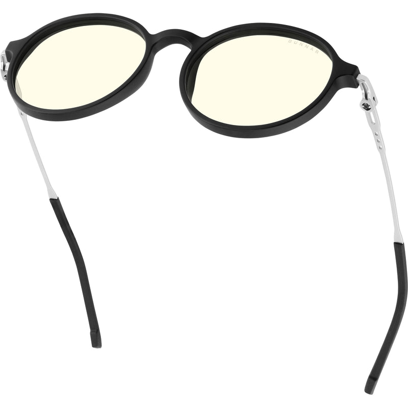 GUNNAR Loop Glasses (Onyx/Mercury Frame, Clear Lens)