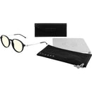 GUNNAR Loop Glasses (Onyx/Mercury Frame, Clear Lens)