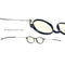 GUNNAR Loop Glasses (Onyx/Mercury Frame, Clear Lens)