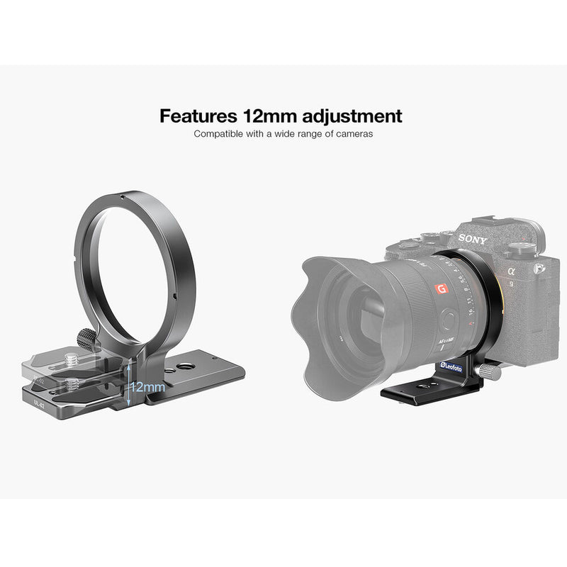 Leofoto UL-02 Rotating Bracket for Select Sony Cameras (Silver)