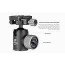 Leofoto XB-32 Ball Head with BPL-50 Quick Release Plate