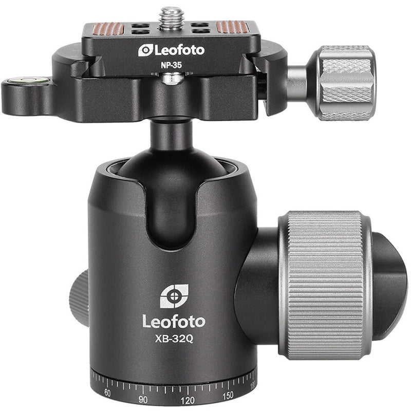 Leofoto XB-32Q Ball Head with NP-35 Quick Release Plate