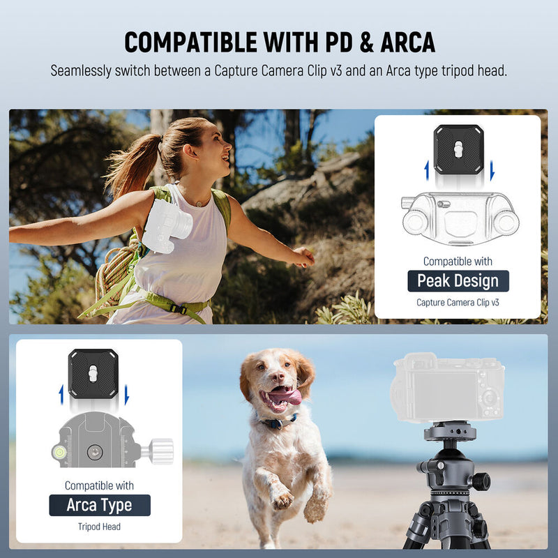 Neewer LT07 Aluminum Travel Tripod with Ball Head