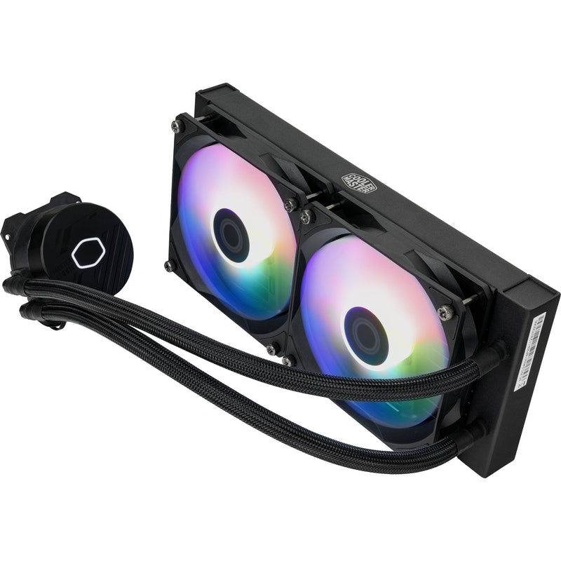 Cooler Master MasterLiquid 240L Core ARGB AIO Liquid CPU Cooler (Black)
