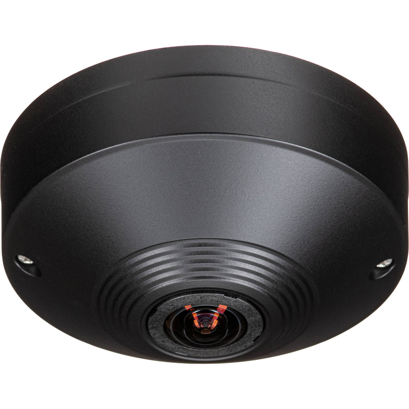 Hanwha Vision QNF-8010B 6MP Indoor Fisheye Network Dome Camera (Black)