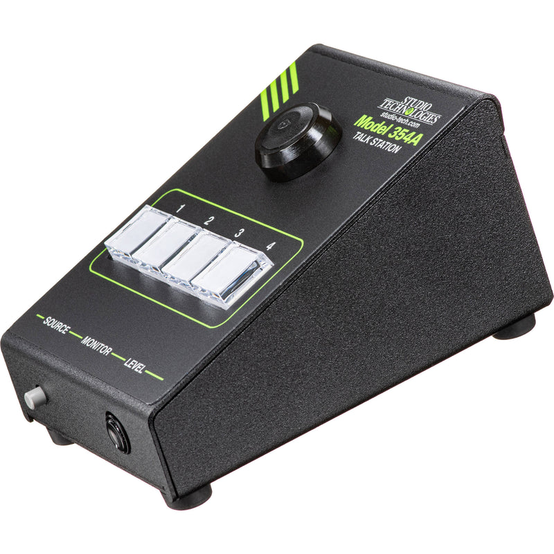 Studio Technologies Model 354A Dante Audio-Over-Ethernet Talk Station - Supports GME-3-12 Gooseneck Mic