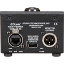 Studio Technologies Model 354A Dante Audio-Over-Ethernet Talk Station - Supports GME-3-12 Gooseneck Mic