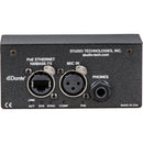 Studio Technologies Dante Audio-Over-Ethernet Announcers Console - 1 Main / 1 Talkback Channel