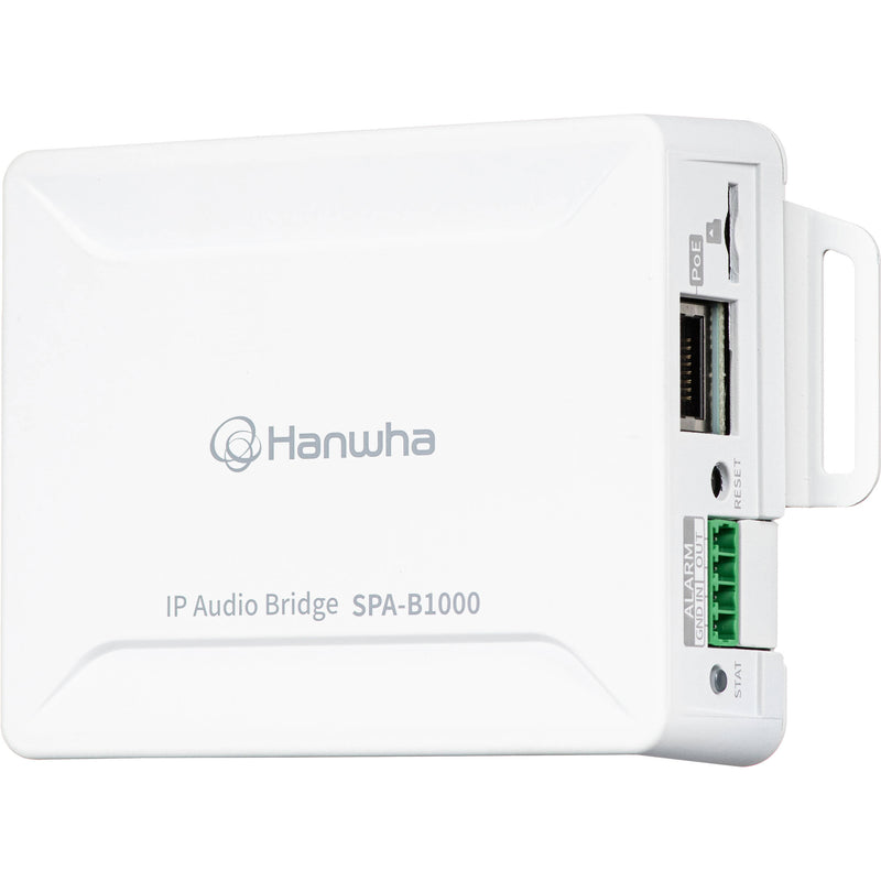 Hanwha Vision SPA-B1000 IP Audio Bridge