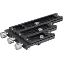 Leofoto NR-140 Long Nodal Slide Rail with Clamp (6.7")