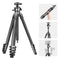Neewer LT38 Carbon Fiber LITETRIP Travel Tripod with Panoramic Ball Head (61")