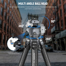 Neewer LT38 Carbon Fiber LITETRIP Travel Tripod with Panoramic Ball Head (61")