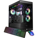 iBUYPOWER Y40 PRO Gaming Desktop Computer (Black)