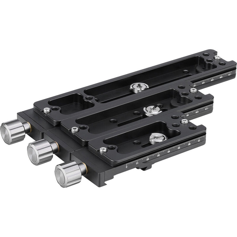 Leofoto NR-200 Long Nodal Slide Rail with Clamp (9.1")
