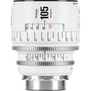 7Artisans INFINTE 105mm T2.1 Cine Lens (Canon EF, White)