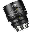 7Artisans INFINTE 35mm T2.1 Cine Lens (Canon EF, Black)
