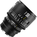 7Artisans INFINTE 50mm T2.1 Cine Lens (Canon EF, Black)