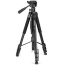 Neewer TP05 Video Tripod Monopod with Pan Head (74.4")