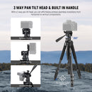Neewer TP05 Video Tripod Monopod with Pan Head (74.4")