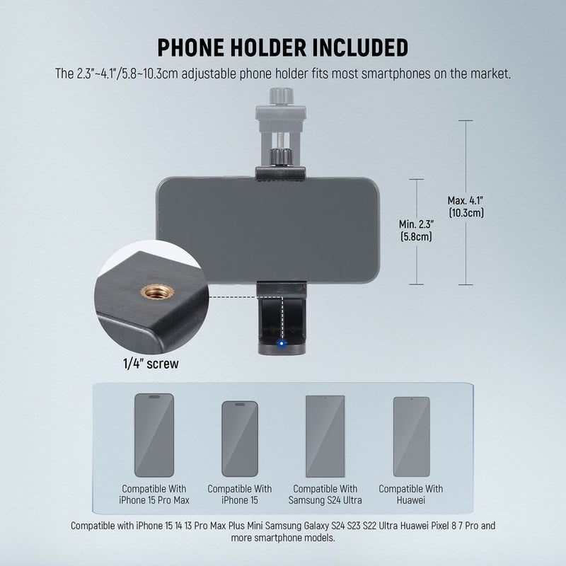 Neewer TP05 Video Tripod Monopod with Pan Head (74.4")