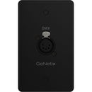 ChamSys GeNetix DMX Passthrough Wall Plate (Single-Port, Female Connector)