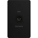 ChamSys GeNetix DMX Passthrough Wall Plate (Single-Port, Male Connector)