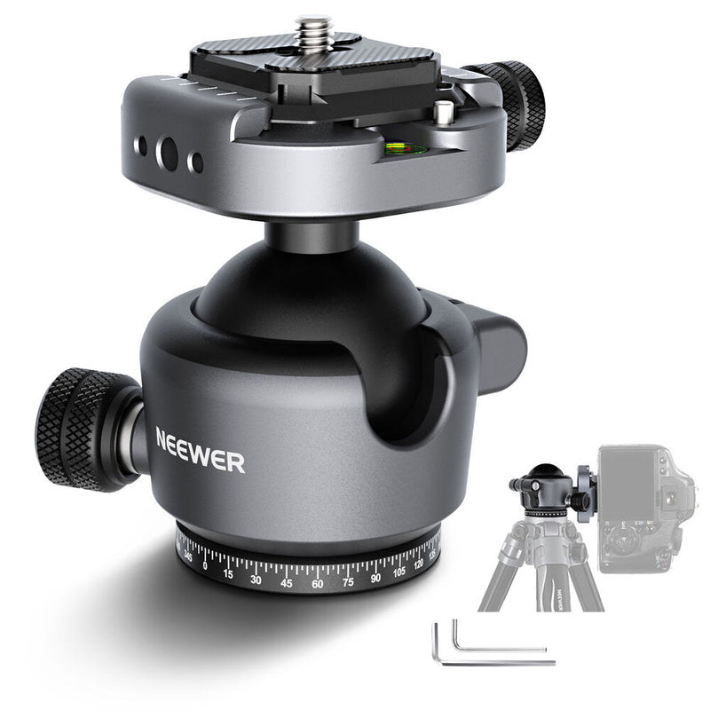 Neewer GM41 Low Profile Tripod Ball Head