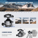 Neewer GM41 Low Profile Tripod Ball Head
