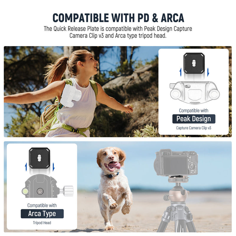 Neewer GM41 Low Profile Tripod Ball Head