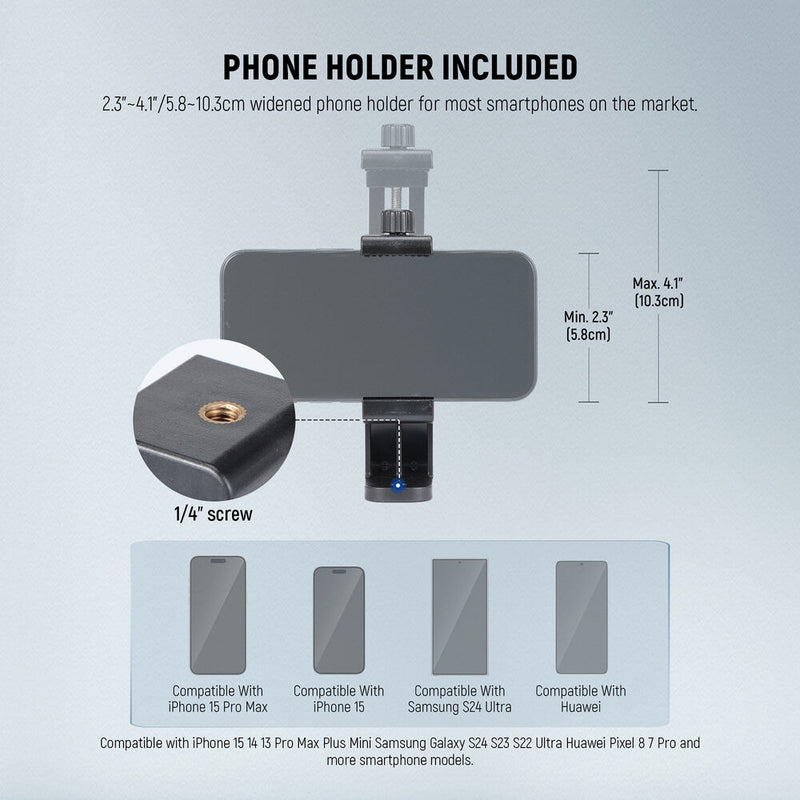 Neewer TP02 Desktop Mini Tripod for Phone & Camera