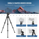 Neewer TP09 Carbon Fiber Desktop Mini Tripod with 360-Degree Ball Head (20")