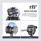 Neewer LT32 Carbon Fiber Travel Tripod with Quick Leveling Base Ball Head