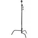 Impact 40" C-Stand with Turtle Base and Grip Arm Kit (40", Black)