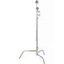 Impact 40" C-Stand with Turtle Base and Grip Arm Kit (40", Chrome)