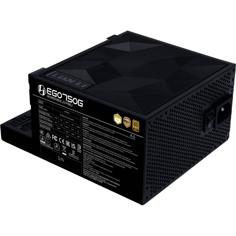 Lian Li EDGE GOLD 750W 80 PLUS Gold Modular ATX Power Supply (Black)