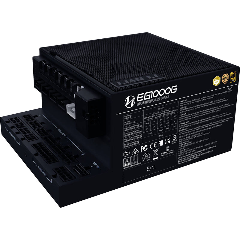 Lian Li EDGE GOLD 1000W 80 PLUS Gold Modular ATX Power Supply (Black)