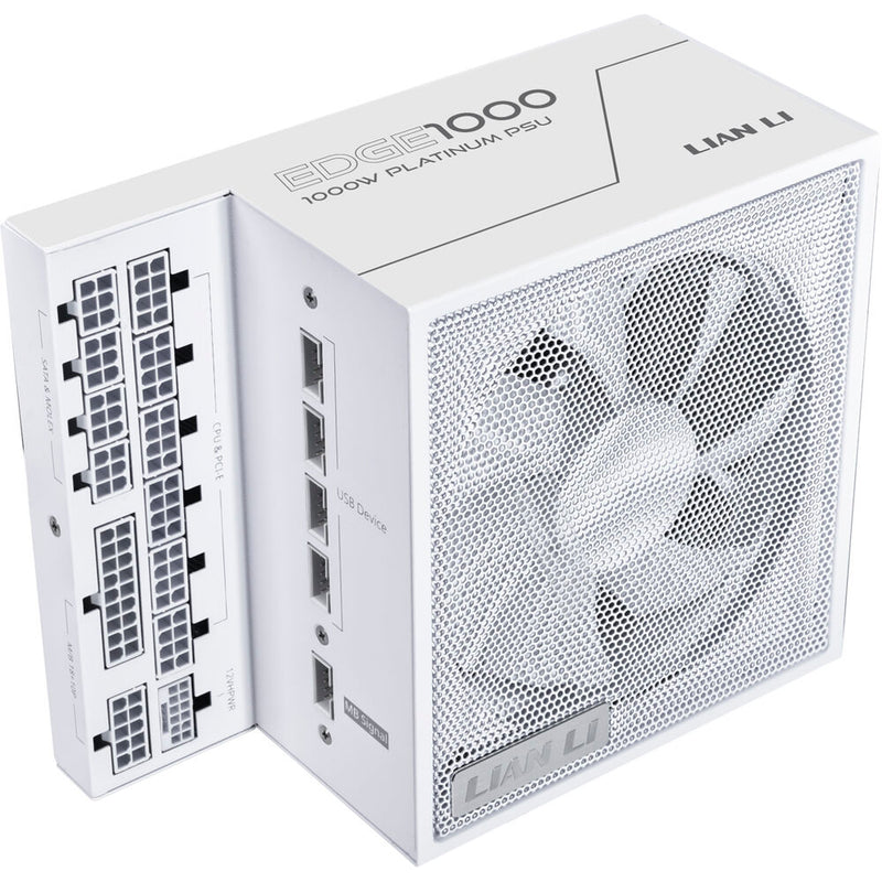 Lian Li EDGE GOLD 1000W 80 PLUS Gold Modular ATX Power Supply (White)