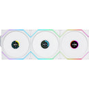 Lian Li 120mm UNI FAN TL LCD Wireless RGB Case Fan (White, 3-Pack)