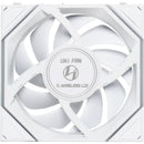 Lian Li 120mm UNI FAN TL LCD Wireless RGB Case Fan (White, 3-Pack)
