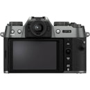 FUJIFILM X-T50 Mirrorless Camera with XC 15-45mm f/3.5-5.6 Lens (Charcoal Silver)